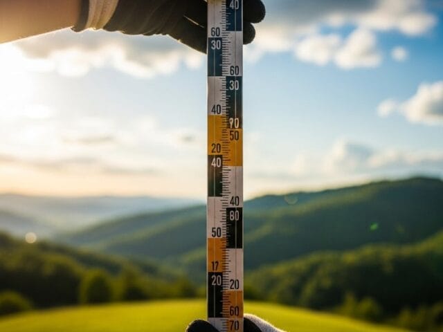 Cómo leer correctamente la mira o estadal topográfico